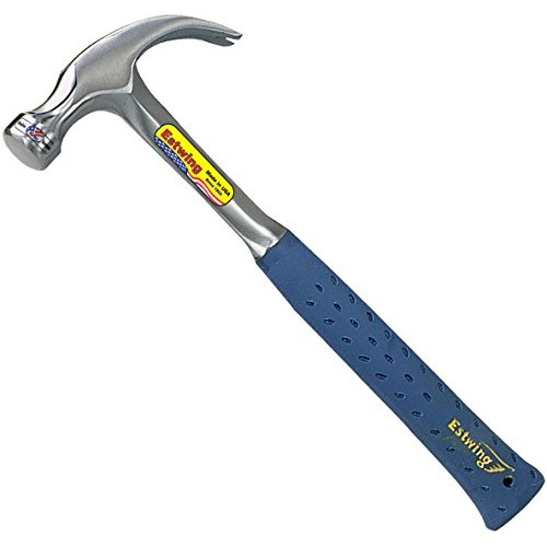 Estwing Hammer - 12 oz Curved Claw with Smooth Face & Shock Reduct...