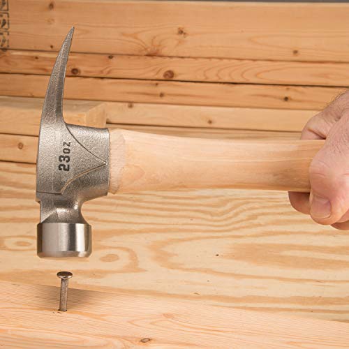 Estwing Pro California Hammer - 23 oz Rip Claw Hammer with Smooth ...