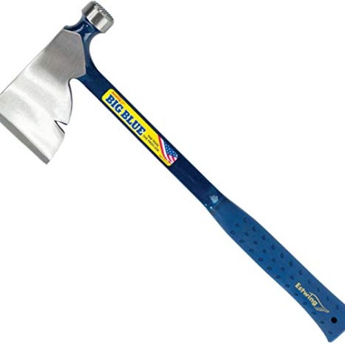 Estwing Riggers Axe - 16 Half Hatchet with Milled Face & Shock R...