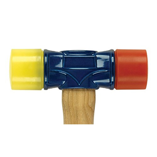 Estwing Rubber Mallet - 12 oz Double-Face Hammer with Soft/Hard Ti...