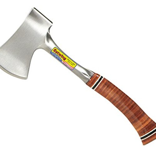 Estwing Sportsmans Axe - 12 Camping Hatchet with Forged Steel Co...