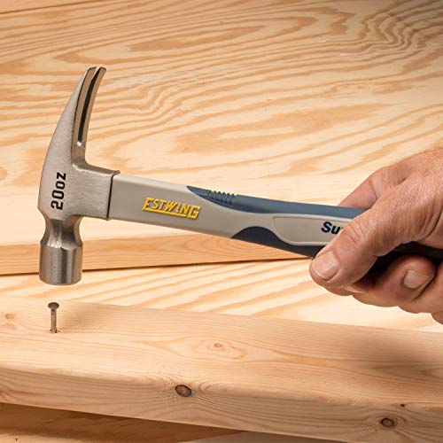 Estwing Sure Strike 20oz Straight Claw Hammer Carbon Fiber Handle ...