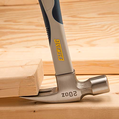 Estwing Sure Strike 20oz Straight Claw Hammer Carbon Fiber Handle ...