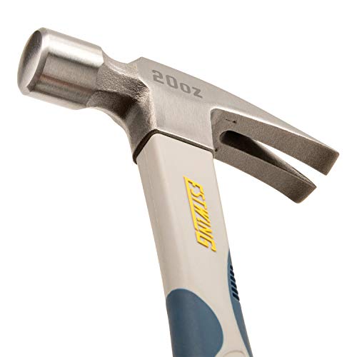 Estwing Sure Strike 20oz Straight Claw Hammer Carbon Fiber Handle ...