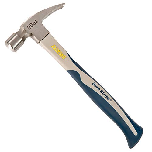 Estwing Sure Strike 20oz Straight Claw Hammer Carbon Fiber Handle ...