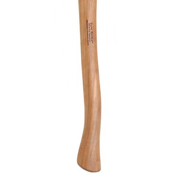 ESTWING Sure Strike California Framing Hammer - 25 oz Straight Rip Claw  with Milled Face & Hickory Wood Handle - MRW25LM