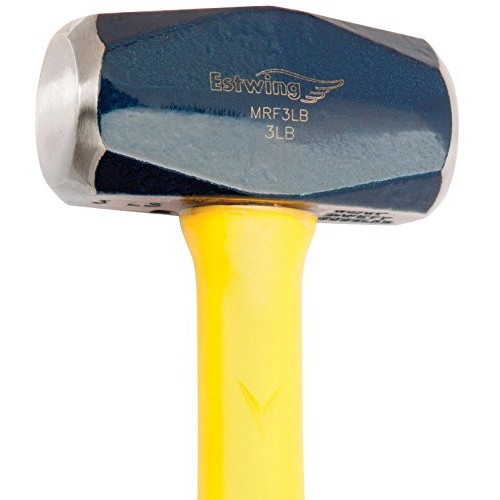Estwing Sure Strike Drilling/Crack Hammer - 3-Pound Sledge with Fi...