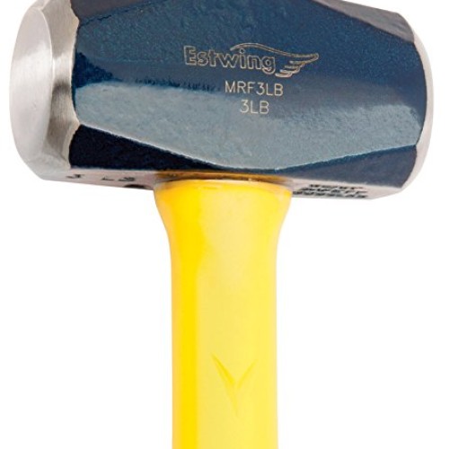 Estwing Sure Strike Drilling/Crack Hammer - 3-Pound Sledge with Fi...