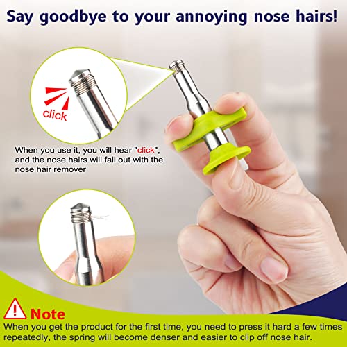 Esznuoky Nose Hair Ear Hair Removal, Upgraded Manual Hair Trimmer ...