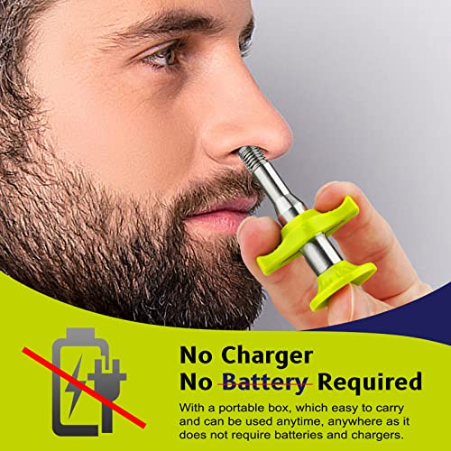 Esznuoky Nose Hair Ear Hair Removal, Upgraded Manual Hair Trimmer ...