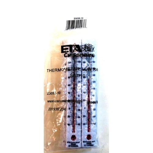 ETA hand2mind Low-Range Dual-Scale Safety Thermometers Pack of 10