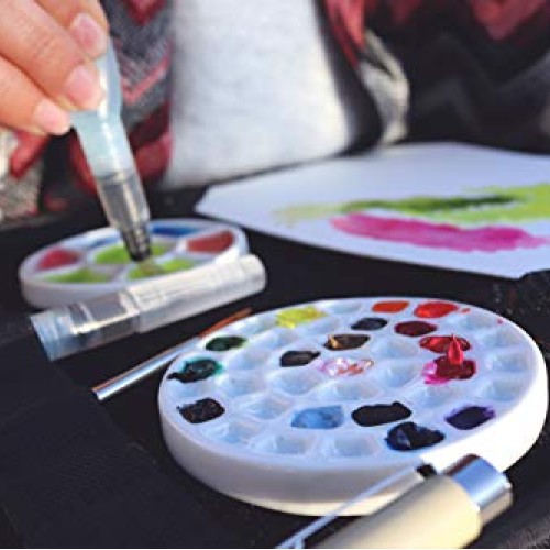 ETCHR Mini Palette 37 Color Wells - Great with Watercolor Acrylic ...