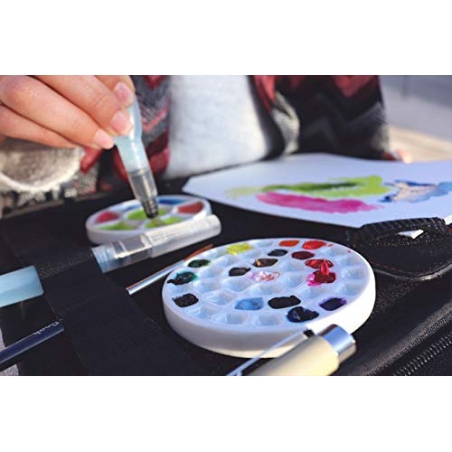 ETCHR Mini Palette 37 Color Wells - Great with Watercolor Acrylic ...
