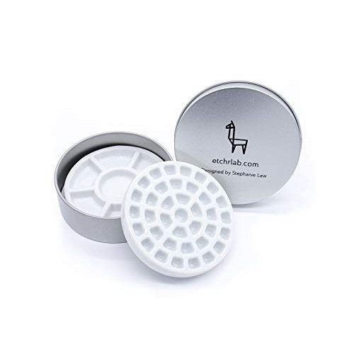ETCHR Mini Palette 37 Color Wells - Great with Watercolor Acrylic ...