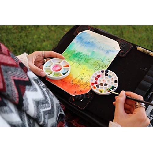 ETCHR Mini Palette 37 Color Wells - Great with Watercolor Acrylic ...