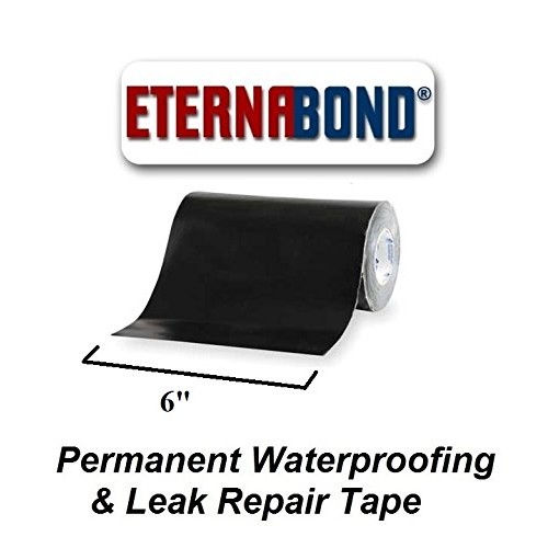 EternaBond Black Mobile Home RV Rubber Roof Repair 6 x 10 - 10 F...