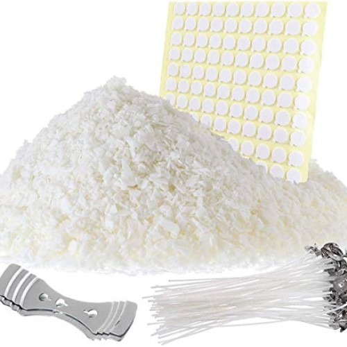 Etienne Alair DIY Making Supplies Soy Flakes 100, 2 Candle Wick Ce...