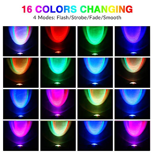ETINAS 10W 12V RGB LED Pond Light- 900LM IP68 Waterproof Outdoor L...