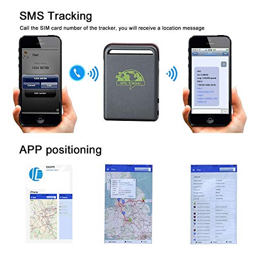 GPS Tracker Detector for Vehicles Cars Kids Dogs Keys People, Mini...