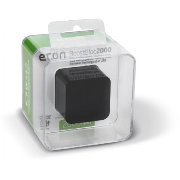 Eton BoostBloc 2000mAh Portable Backup Battery Pack-Charger for Sm...