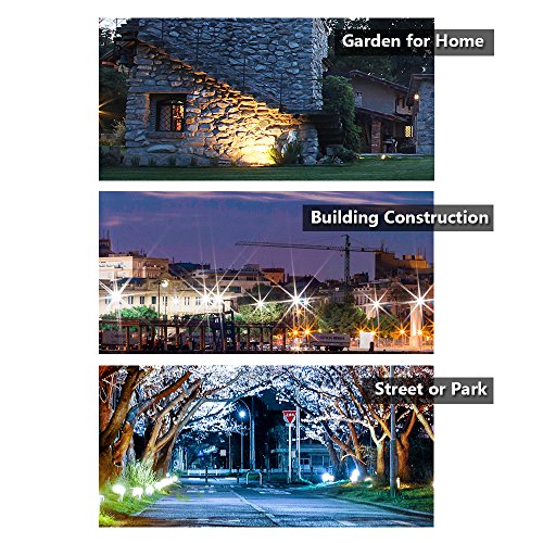 ETOPLIGHTING RGB LED Flood Changing Light, Outdoor Waterproof Remo...