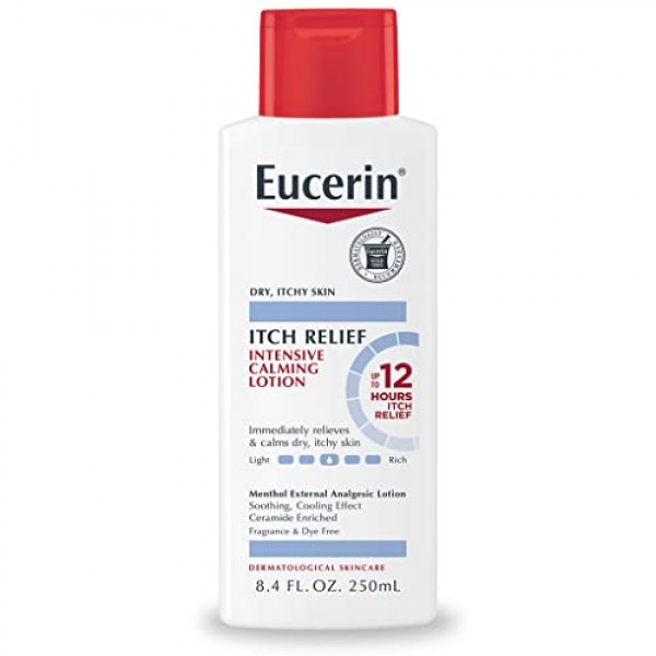 Eucerin Itch Relief Intensive Calming Lotion, Itch-Relieving Lotio...