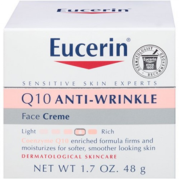 Eucerin Sensitive Skin Experts Q10 Anti-Wrinkle Face Creme 1.7 Ounce