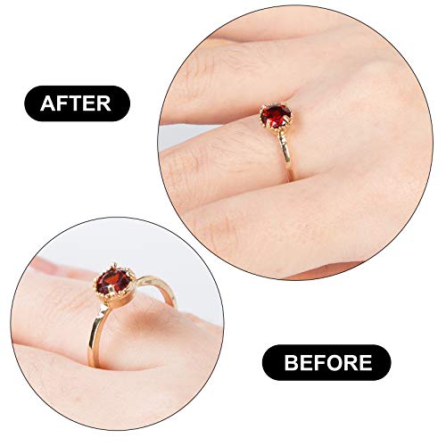8 Pack Ring Size Adjuster for Loose Rings Women Transparent Silico...