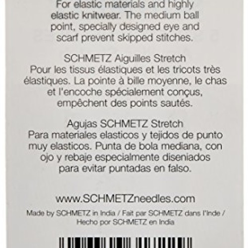 Schmetz 1722 Stretch Needles, 130/705 H-S 75/11, 5 per pack