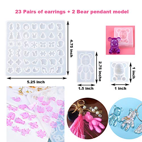 EuTengHao 229Pcs DIY Jewelry Casting Molds Tools Set More Than 120...