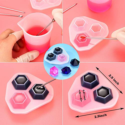 EuTengHao 229Pcs DIY Jewelry Casting Molds Tools Set More Than 120...