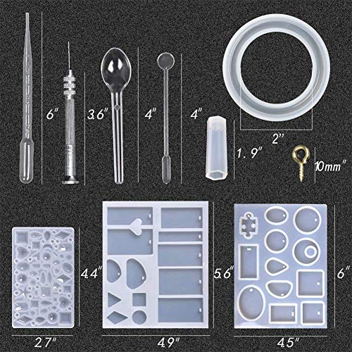 EuTengHao 229Pcs DIY Jewelry Casting Molds Tools Set More Than 120...