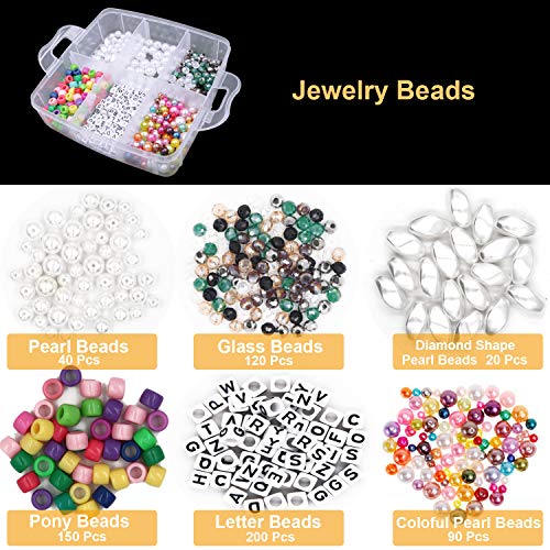EuTengHao Jewelry Making Supplies Kit Jewelry Making Tools Kit Inc...