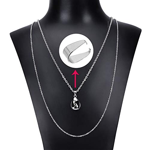 EuTengHao Necklace Jewelry Chain 40 Feet Kit with 100 Jump Rings a...