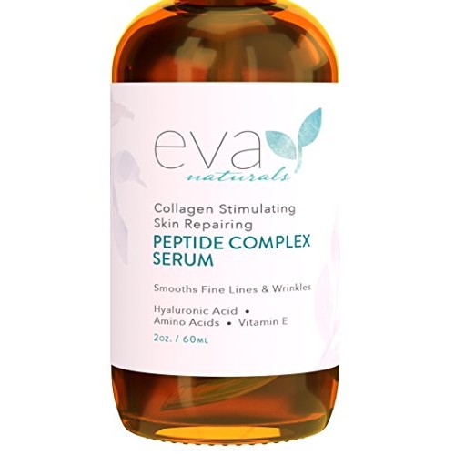 Peptide Complex Serum by Eva Naturals 2 oz - Best Anti-Aging Fac...