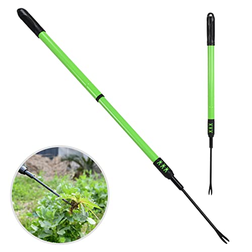 Evcitn Adjustable Hand Weeder Tool,Weed Digger Tools with 29.1-39....