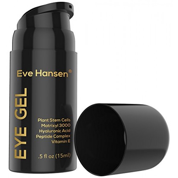 Moisturizing Hyaluronic Eye Cream - Anti Aging Eye Gel Treatment W...