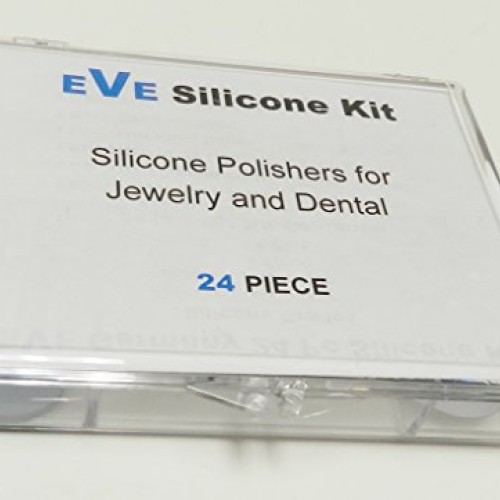 Silicone polishers kit 24 jewelry polish finish abrasive assortmen...