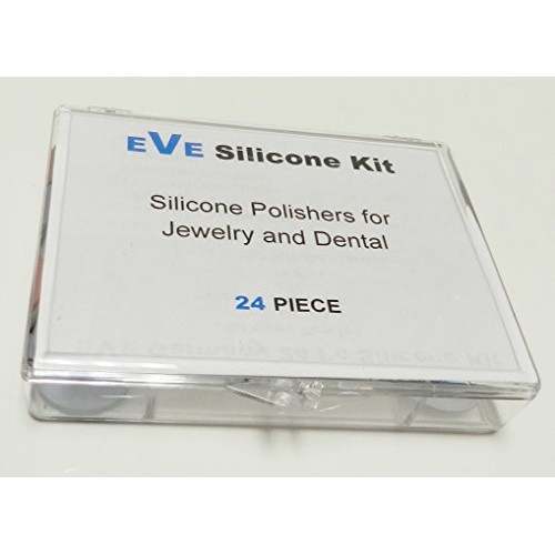 Silicone polishers kit 24 jewelry polish finish abrasive assortmen...