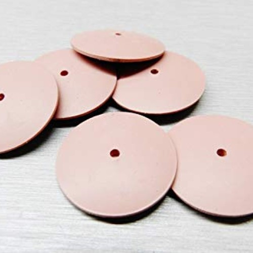 Silicone Polishing Wheels Knife Edge Pink Extra Fine Jewelry EVE G...