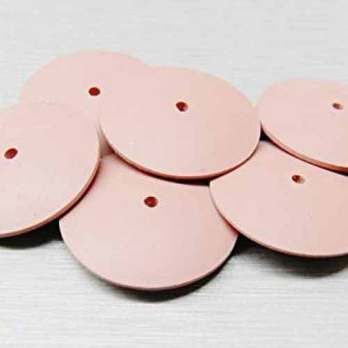 Silicone Polishing Wheels Knife Edge Pink Extra Fine Jewelry EVE G...