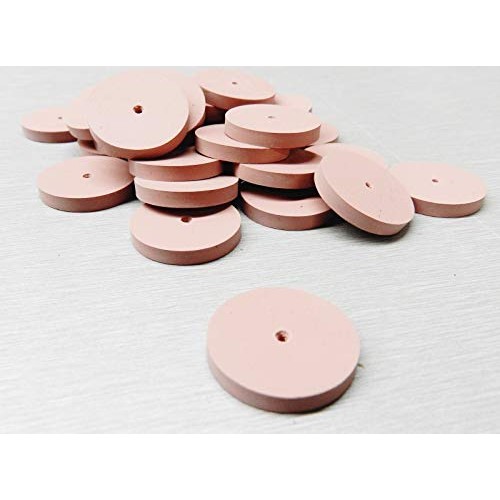 Silicone Polishing Wheels Square Edge Pink Extra Fine Jewelry EVE ...