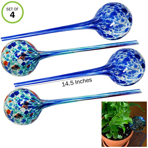 Evelots Plant Watering Globes/Bulbs-Automatic System-Extra Long-14...