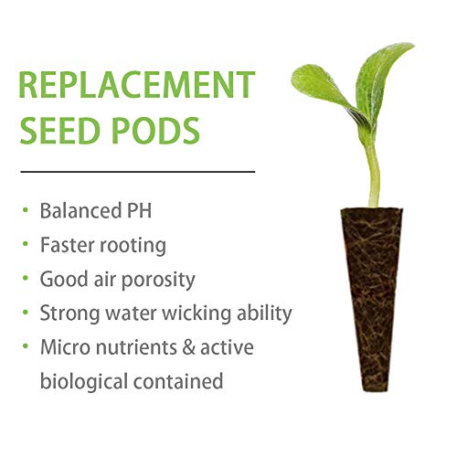Grow Sponges, Starter Pods Compatible with Aero Garden,Refill Pods...