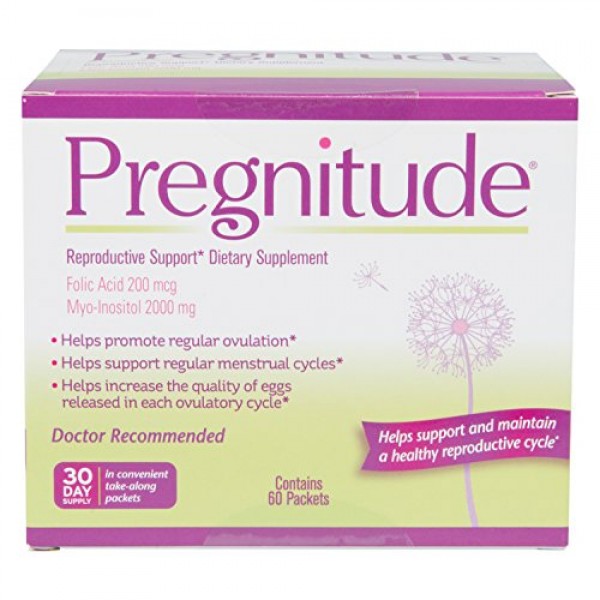 Pregnitude Reproductive and Dietary Supplement, 60 Fertility Suppo...