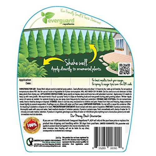 Everguard ADPR032 Ready to Spray Deer and Rabbit Repellent ADPR032...