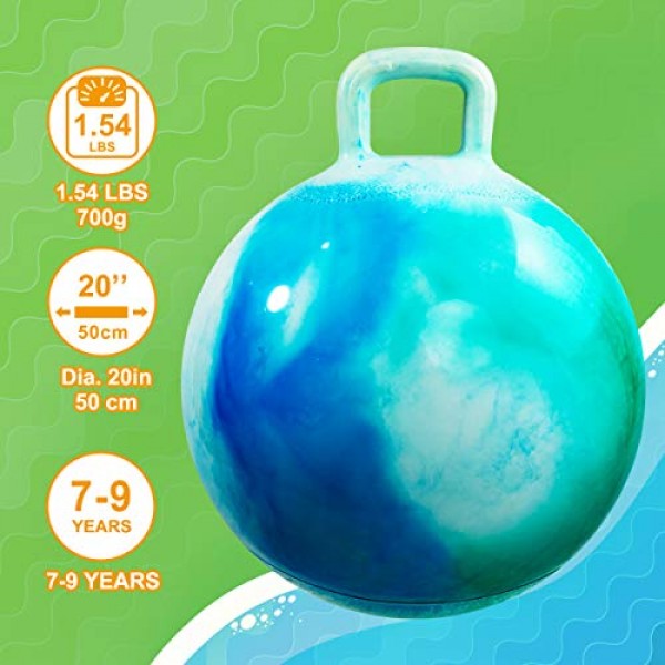 EVERICH TOY Hopper Balls, Bouncy Ball for Toddlers,20inch Bouncing...