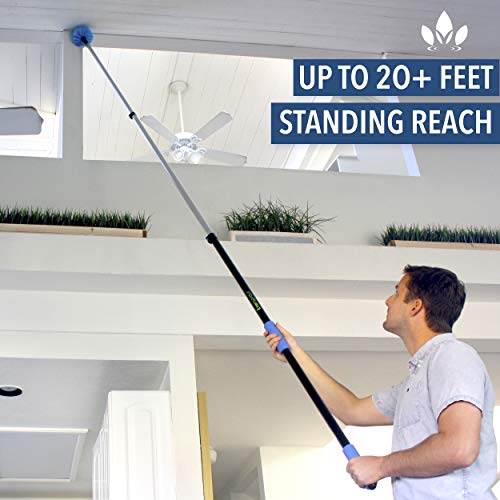 EVERSPROUT 5-to-13 Foot Cobweb Duster and Extension-Pole Combo 20...