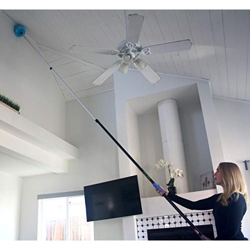 EVERSPROUT 7-to-19 Foot Cobweb Duster and Extension-Pole Combo 25...