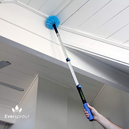EVERSPROUT Twist-On Cobweb Duster | Hand Packaged to Protect Brist...